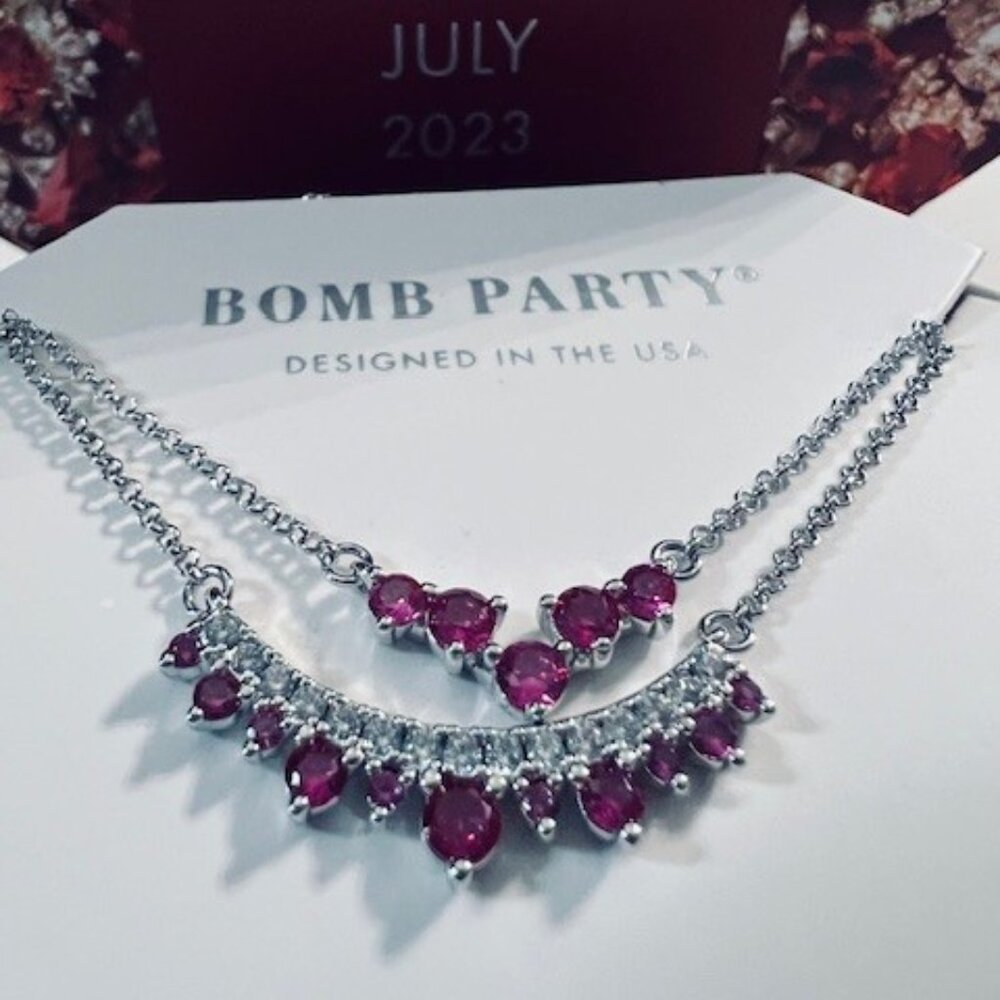 July Birthday Necklace